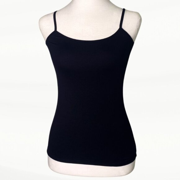 Zara Tops - Zara - W&B Zara Collection Black Spaghetti Strap Camisole, Size Small